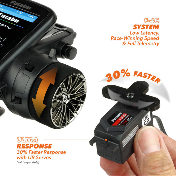 Futaba T6PV 6-Channel Surface Radio with R304SB-E Rx