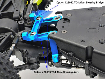 Tamiya TD4 ALUM STEERING BRIDGE 22032 - 0