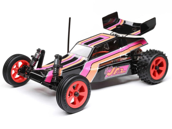 Losi 1/16 Mini JRX2 Black Brushed 2WD Buggy C-LOS01020T3