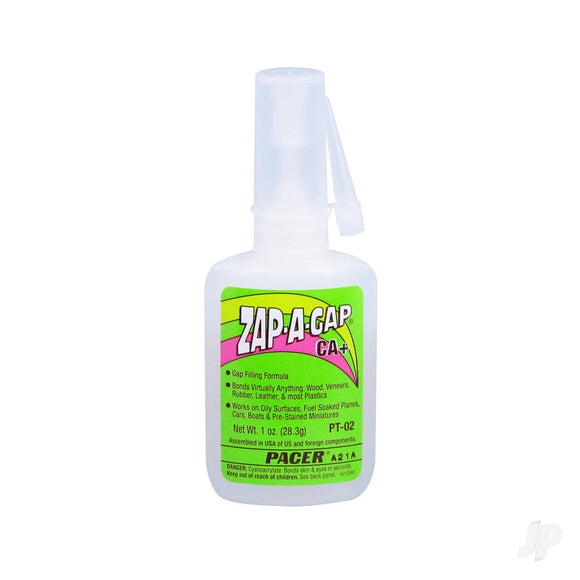 PT02 Zap-A-Gap CA+ Glue, 1oz (Medium) 5525642-1