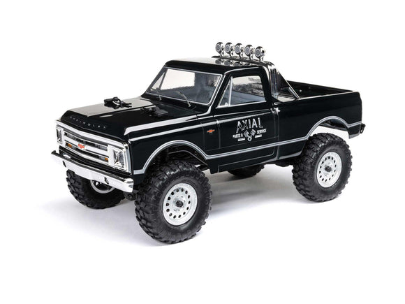Axial 1/24 SCX24 1967 Chevrolet C10 4WD Rock Crawler RTR Black  C-AXI00001V2T4
