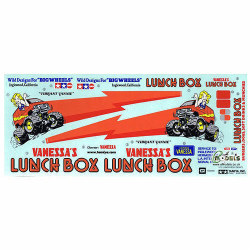 Tamiya Lunchbox Stickers 9495470