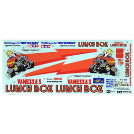 Tamiya Lunchbox Stickers 9495470