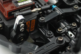 Tamiya Aftermarket TT-01E TT-02 Servo Saver & Turnbuckle Set - 0