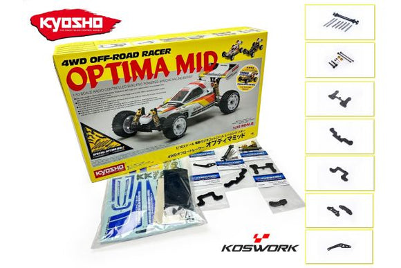 Optima Mid 4WD 1:10 Koswork Edition by Kyosho Europe  K.30622KE