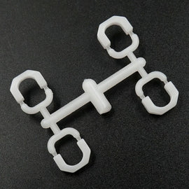 Yeah Racing 3.5MM DRIVE SHAFT DELRIN CAP BLADE 4PCS TAMIYA YOKOMO YA-0623