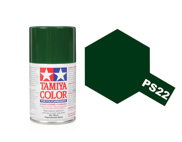 Tamiya PS-22 Racing Green Pollycarbonate Spray Paint 86022