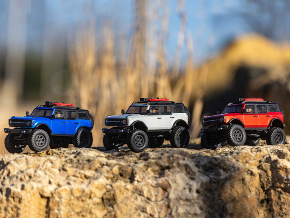 Axial SCX24 2021 Ford Bronco 4WD Truck Brushed RTR - Red  C-AXI00006T1