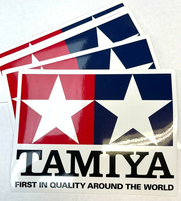 Original Tamiya Co. Large Clear Coat Logo Sticker 150mmx200mm