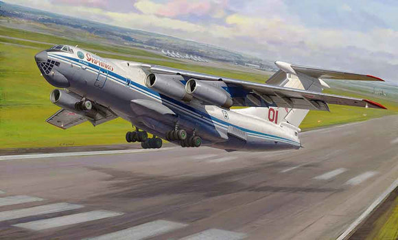 ZVEZDA 1/144 Ilyushin Il-76 Z7011