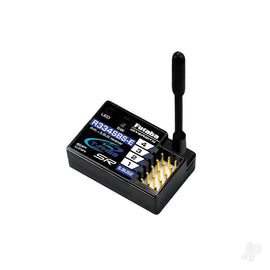 Futaba R334SBS-E 4-Channel (PWM) Receiver  S.BUS for Telemetry (Short Antenna)