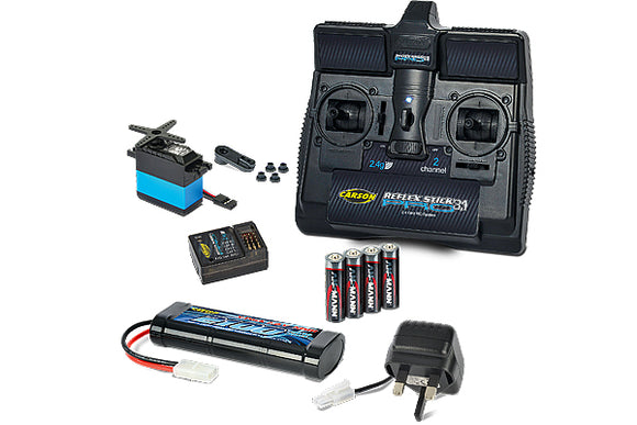 Carson 2.4Ghz Transmitter & Battery Set C707132