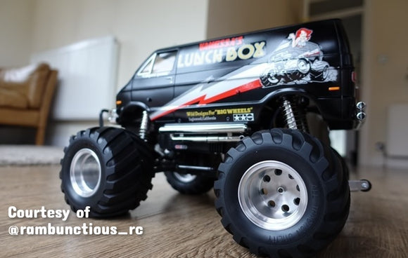 Tamiya LUNCHBOX & MIDNIGHT PUMPKIN R/C Car Aftermarket CNC Alloy Wheels