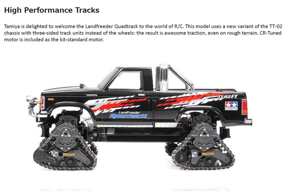 Tamiya Landfreeder Quadtrack TT-02FT Kit 58690