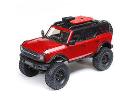 Axial SCX24 2021 Ford Bronco 4WD Truck Brushed RTR - Red  C-AXI00006T1