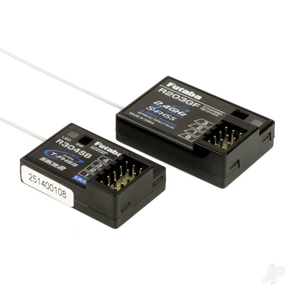 Futaba T3PV 3-Channel Surface Radio with R203GF, R304SB Rx FUT05003232-3