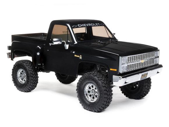 1/10 SCX10 III Base Camp 1982 Chevy K10 4WD RTR Black  C-AXI03030T2