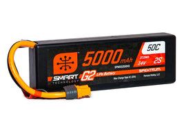 Spektrum Smart 5000mAh 2S 7.4V SMART G2 50C IC3O-SPMX52S50H3
