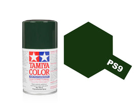 Tamiya PS-9 Green Pollycarbonate Spray Paint 86009
