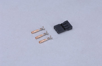 Futaba Pin Female x3. Plug x 1  P-XJR555-0001