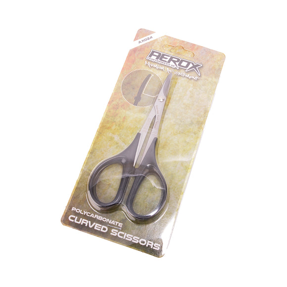 AEROX CURVED BODY SCISSORS - STAINLESS STEEL AX024