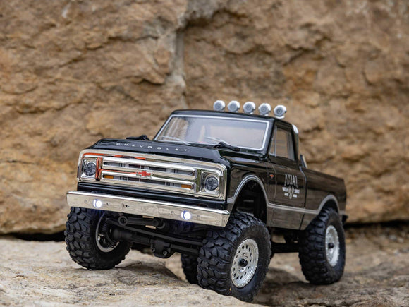 Axial 1/24 SCX24 1967 Chevrolet C10 4WD Rock Crawler RTR Black  C-AXI00001V2T4