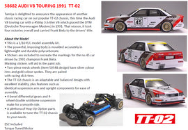 Audi Quattro V8 Touring 1991 TT-02 Kit 58682 - 0