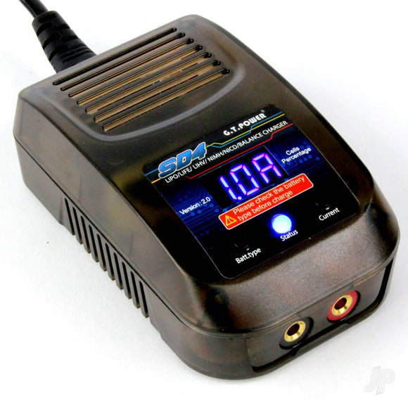 GT Power SD4 20W AC 3A Charger (UK) GTP0120