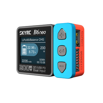 SKY RC B6neo+ DC Charger - Red/Blue SK-100211