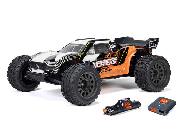Arrma 1/10 VORTEKS MEGA 550 4X2 ST with Battery & Charger Orange C-ARA3205ST1