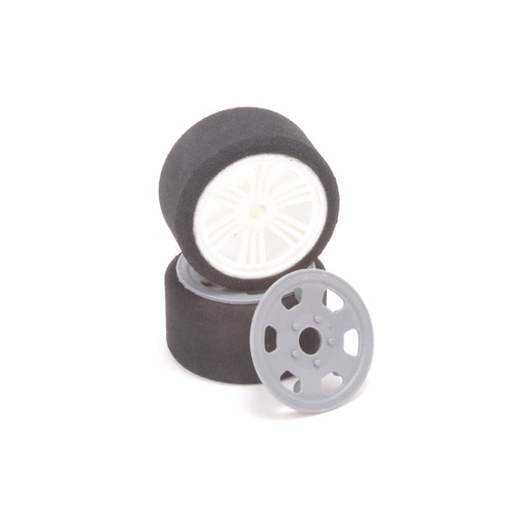 Contact Oval/Mini Foam Rear Tire Set