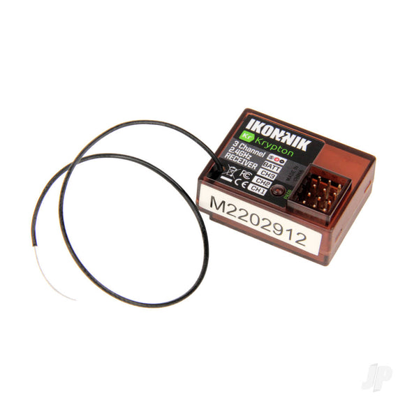 Ikonnik 3-Channel 2.4GHz Krypton (Kr) Receiver  KNNS0032