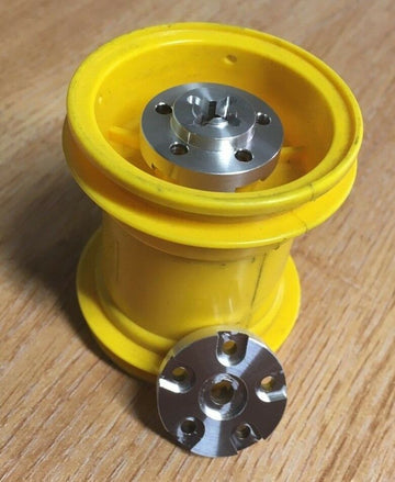Tamiya Lunchbox & Midnight Pumpkin CNC Machined Alloy Wheel Hubs - 0