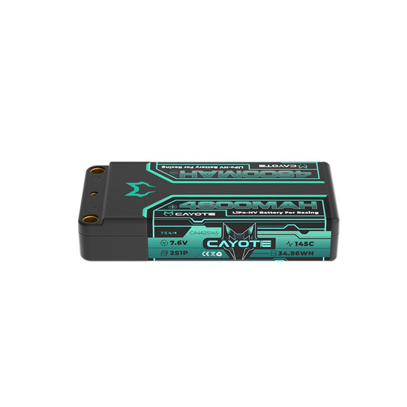 CAYOTE LiPo 4600mAh HV Shorty 7.6v 18mm 163g CA462S145