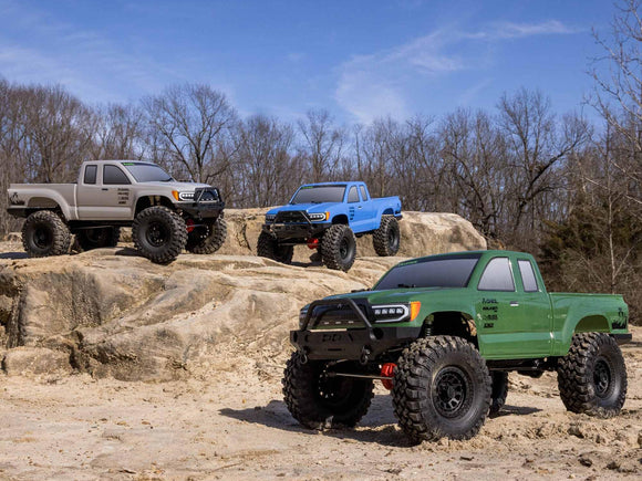 Axial 1/10 SCX10 III Base Camp 4WD Rock Crawler Brushed RTR - Blue  C-AXI03027T1