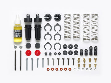 Tamiya 50520 C.V.A. Short Shock Unit Set Lunchbox & Pumpkin 2Pcs