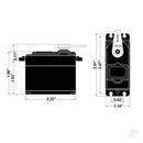 HS-765HB Lever arm Sail Servo 110g 13.2kg/0.23s 4.8V - 6.0V  2215500-5