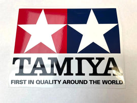 Original Tamiya Co. Large Clear Coat Logo Sticker 150mmx200mm