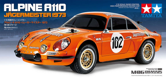 Tamiya M06 ALPINE 1973 A110 Jagermeister 58708