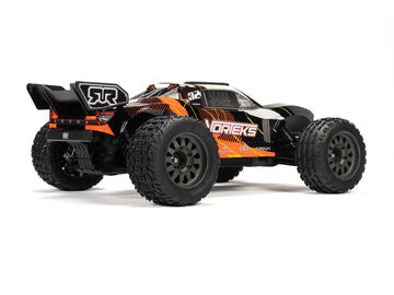 Arrma 1/10 VORTEKS MEGA 550 4X2 ST with Battery & Charger Orange C-ARA3205ST1 - 0