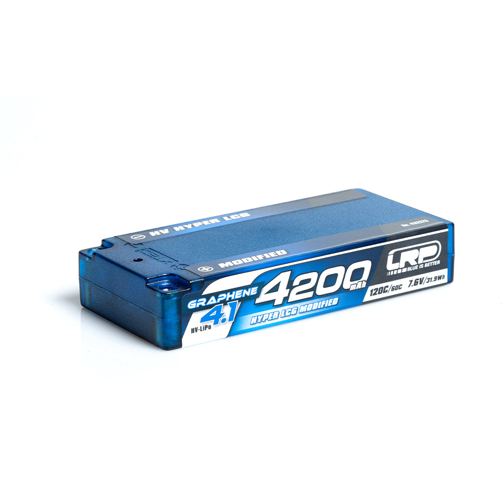 LRP LIPO 4200MAH HV HYPER LCG MOD SHORTY- GRAPH4.1 LRP432273 ...