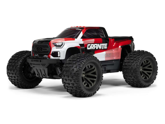 Arrma 1/10 GRANITE 223S DSC 4X4 RTR Monster Truck Red C-ARA4302V4T2
