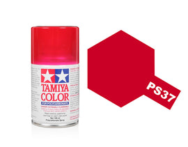 Tamiya PS-37 Translucent Red Pollycarbonate Spray Paint 86037