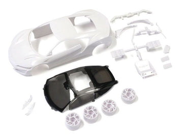 Bodyshell Honda NSX Kyosho Mini-Z + 2WD Rims (White Body) K.MZN186