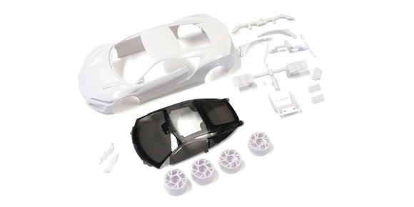 Bodyshell Honda NSX Kyosho Mini-Z + 2WD Rims (White Body) K.MZN186