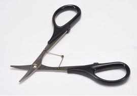 Spring Loaded Curved Scissors For Plastic Lexan & Pollycarbonate Bodyshells PTK-8278