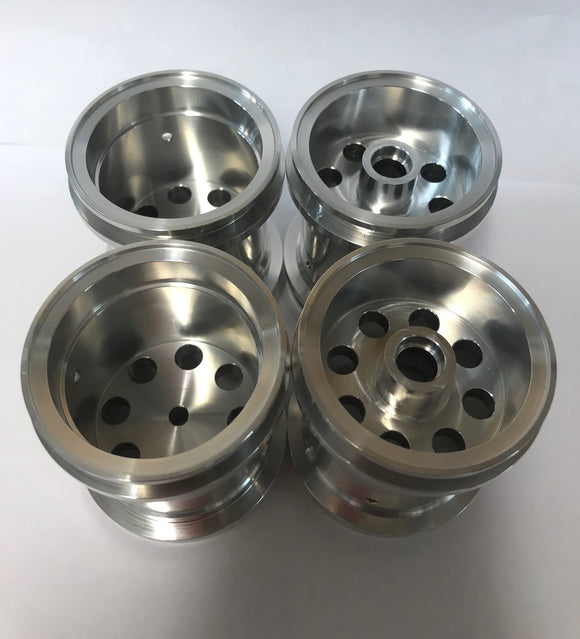 Tamiya LUNCHBOX & MIDNIGHT PUMPKIN R/C Car Aftermarket CNC Alloy Wheels