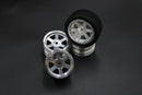 Tamiya M-Chassis Mini 6 Spoke Grid Aftermarket Alloy Wheels 4pcs-1
