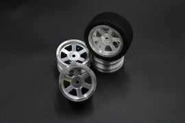 Tamiya M-Chassis Mini 6 Spoke Grid Aftermarket Alloy Wheels 4pcs