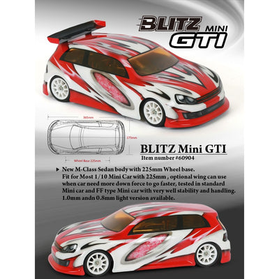 BLITZ Mini GTI 225mm (0.8mm)  60904 - 0